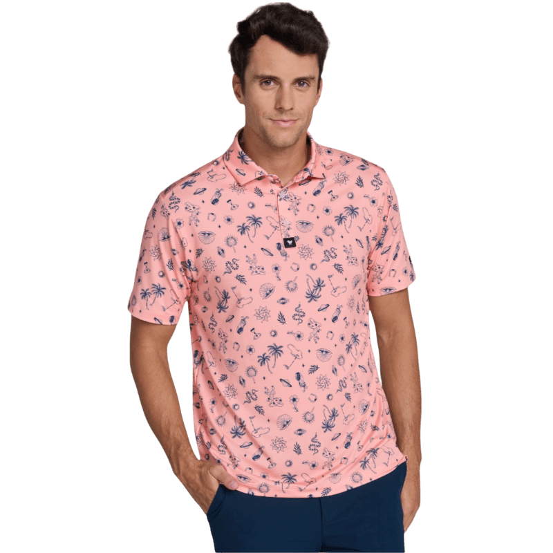 Desert Golfin' Core Performance Polo - Polos - SwagWear