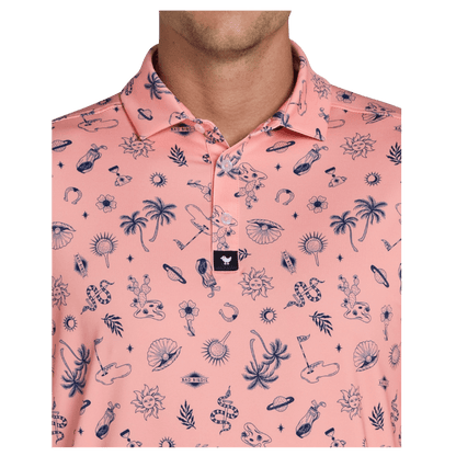 Desert Golfin' Core Performance Polo - Polos - SwagWear
