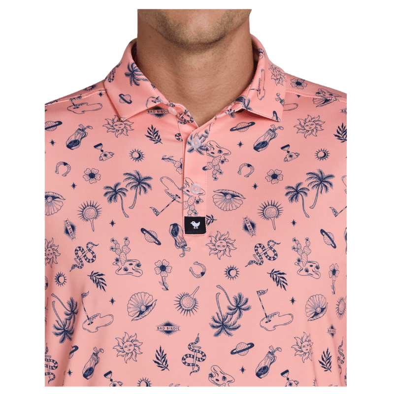 Desert Golfin' Core Performance Polo - Polos - SwagWear