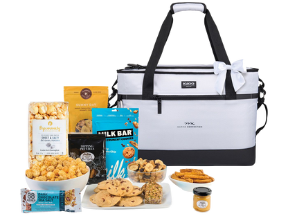 Downtime Days Gourmet Cooler - White - Food Gift Sets