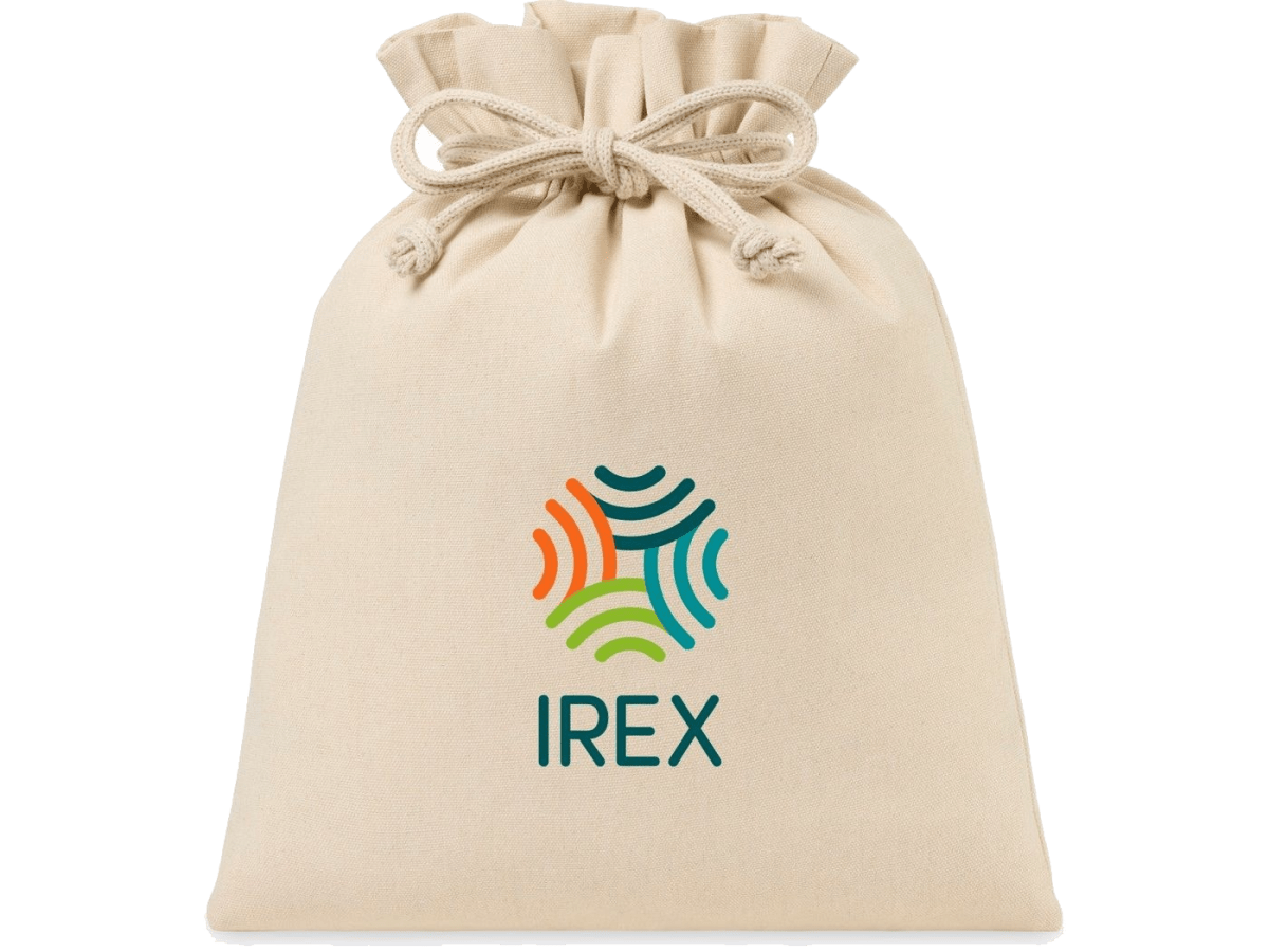 Eco-conscious Canvas Drawstring Gift Bag - Large - gift bag - SwagWear