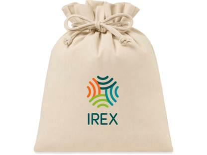 Eco-conscious Canvas Drawstring Gift Bag - Large - gift bag - SwagWear