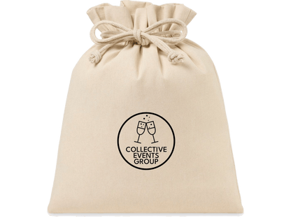 Eco-conscious Canvas Drawstring Gift Bag - Large - gift bag - SwagWear