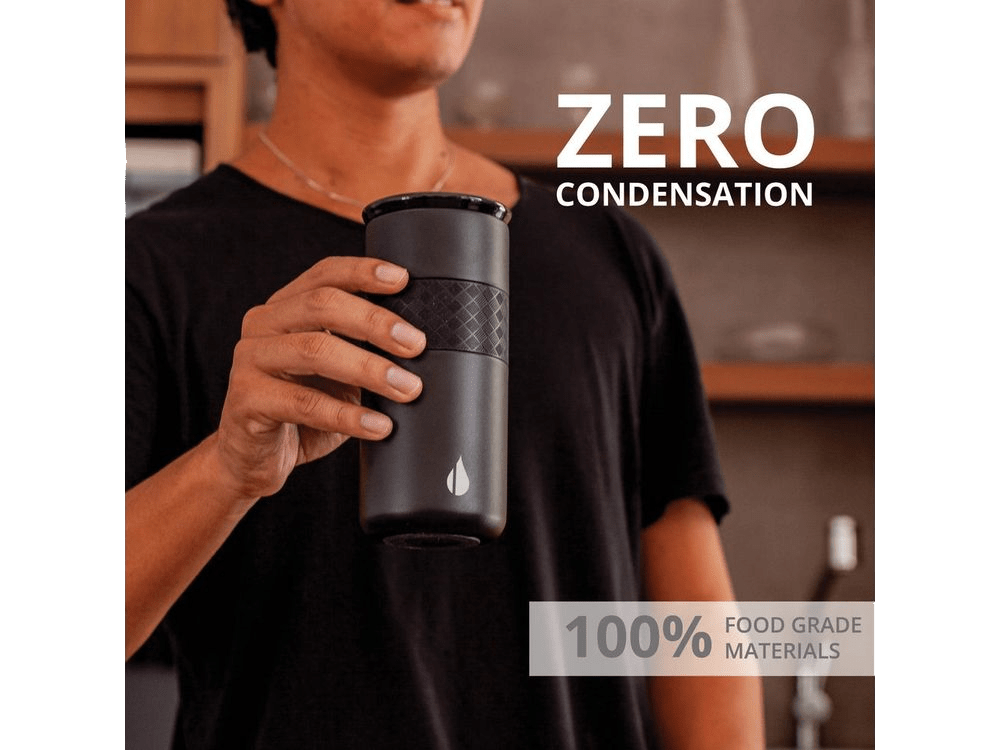 Elemental Artisan 16oz Tumbler - Matte Black - Tumblers - SwagWear