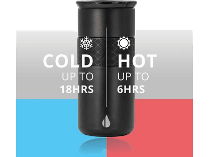 Elemental Artisan 16oz Tumbler - Matte Black - Tumblers - SwagWear
