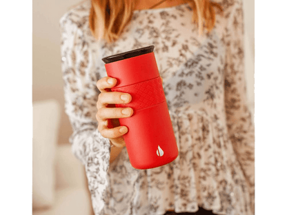 Elemental Artisan 16oz Tumbler - Matte Red - Tumblers - SwagWear