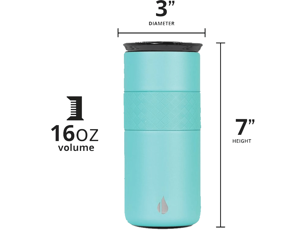 Elemental Artisan 16oz Tumbler - Matte Robin's Egg - Tumblers - SwagWear