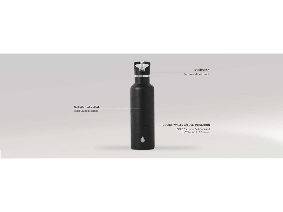 Elemental Classic 25oz Sport Water Bottle - Sport Water Bottles - SwagWear