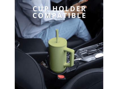 Elemental Commuter 40oz Tumbler - Key Lime - Tumblers w/Straws - SwagWear