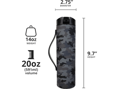 Elemental Iconic 20oz Sport Water Bottle - Sport Water Bottles - SwagWear