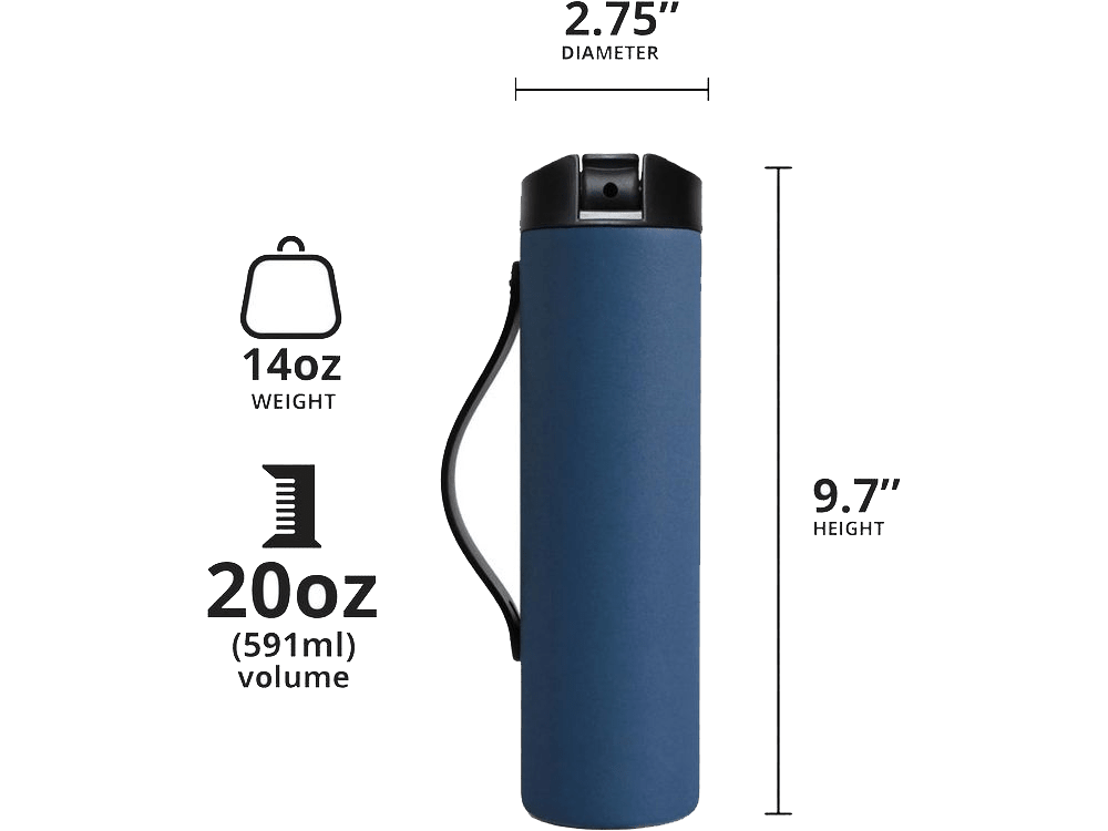 Elemental Iconic 20oz Sport Water Bottle - Sport Water Bottles - SwagWear