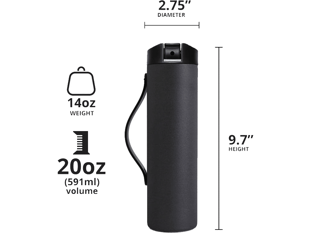 Elemental Iconic 20oz Sport Water Bottle - Sport Water Bottles - SwagWear