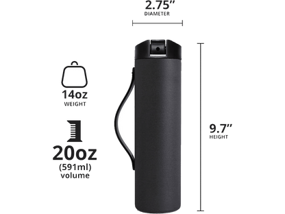 Elemental Iconic 20oz Sport Water Bottle - Sport Water Bottles - SwagWear