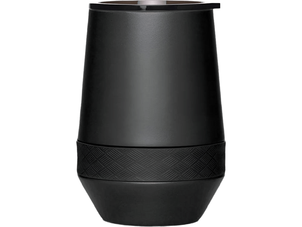 Elemental Recess 10oz Wine Tumbler - Matte Black - Wine Tumblers - SwagWear