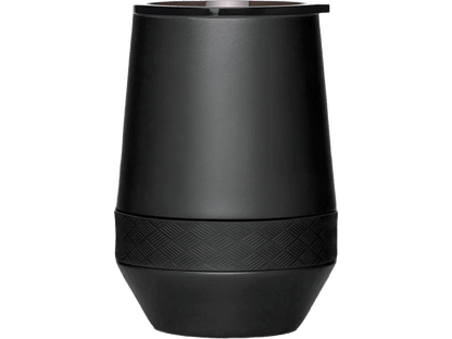Elemental Recess 10oz Wine Tumbler - Matte Black - Wine Tumblers - SwagWear
