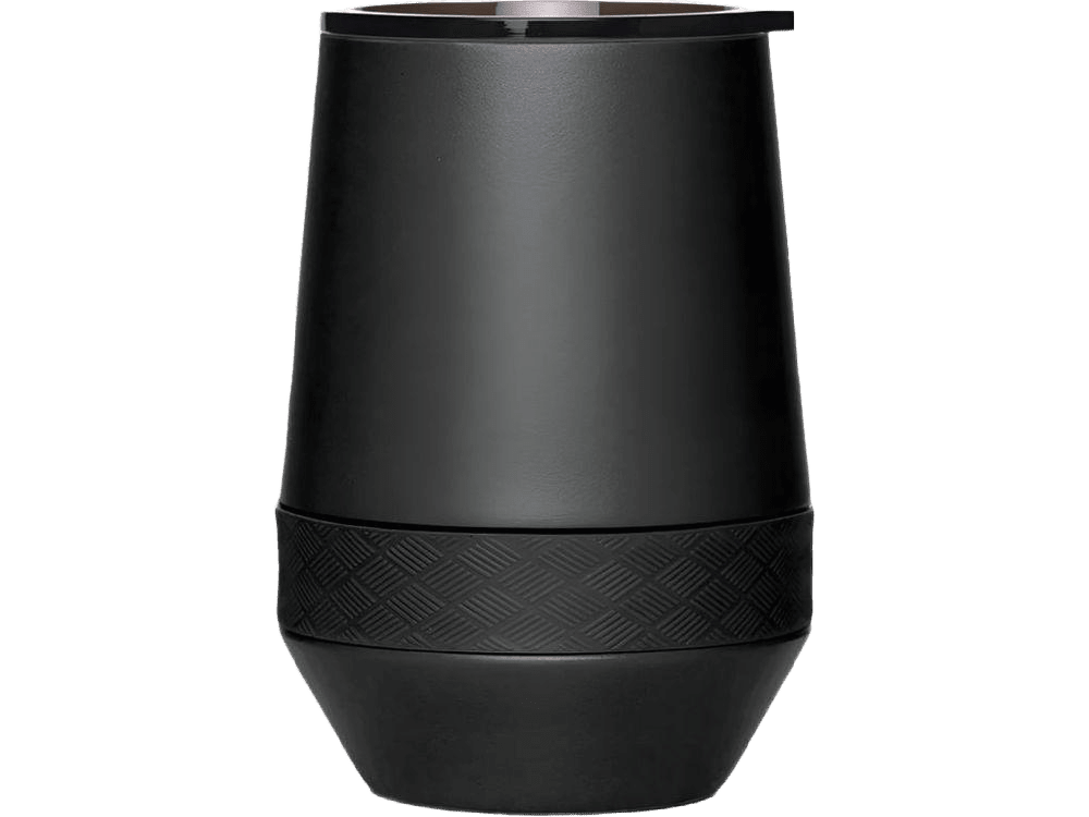 Elemental Recess 10oz Wine Tumbler - Matte Black - Wine Tumblers - SwagWear