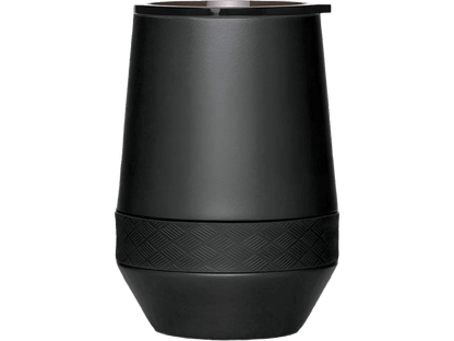 Elemental Recess 10oz Wine Tumbler - Matte Black - Wine Tumblers - SwagWear