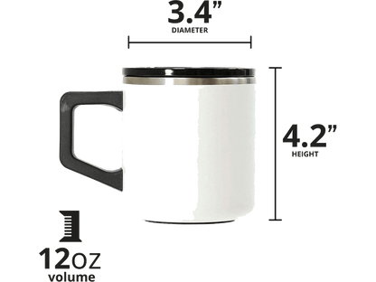 Elemental Summit 12oz Mug - White - Mugs - SwagWear
