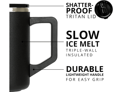 Elemental Summit 16oz Mug - Black - Mugs - SwagWear