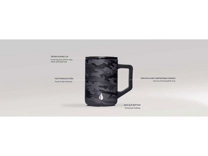Elemental Summit 16oz Mug - Black - Mugs - SwagWear