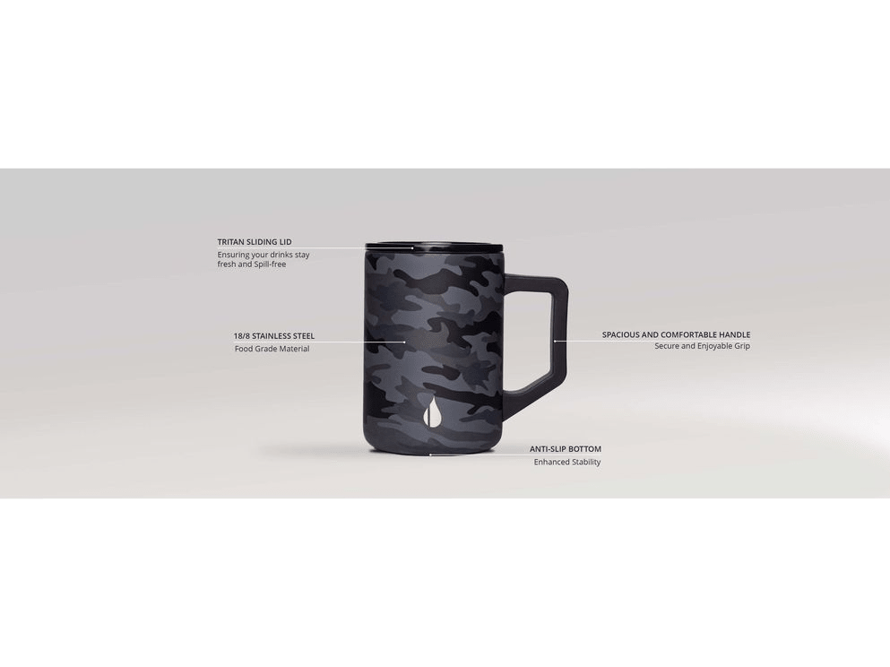 Elemental Summit 16oz Mug - White - Mugs - SwagWear