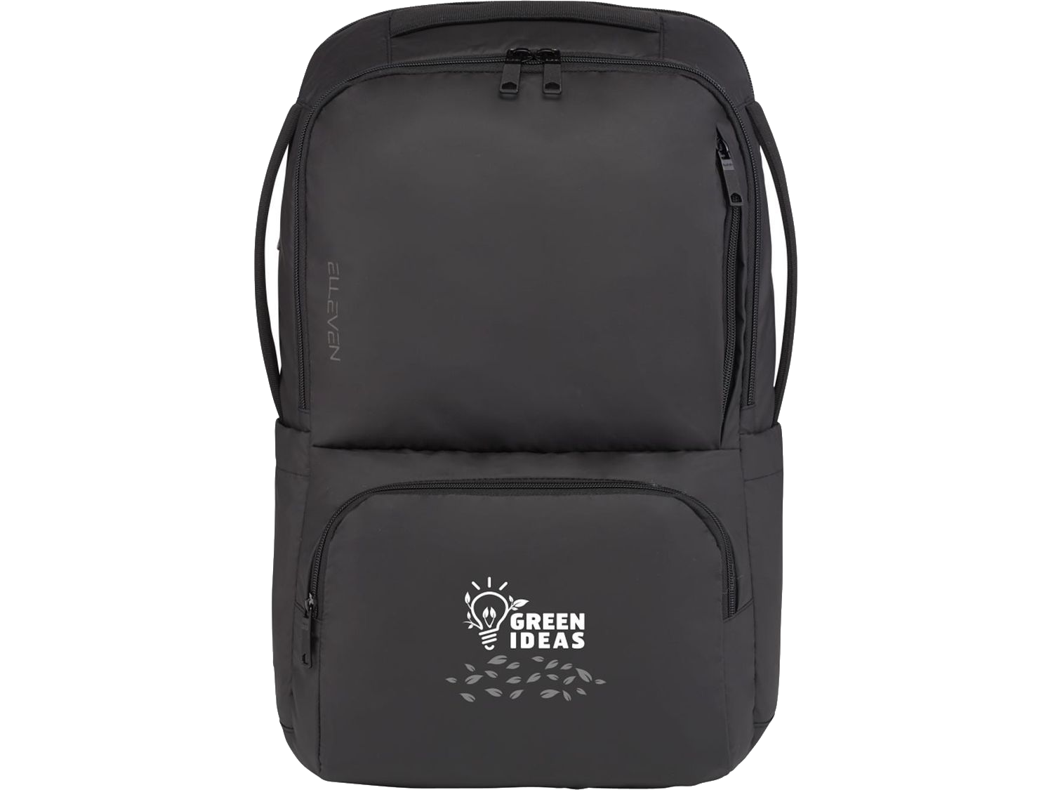 elleven Evolve 17’’ Laptop Backpack - Black - Laptop Backpacks