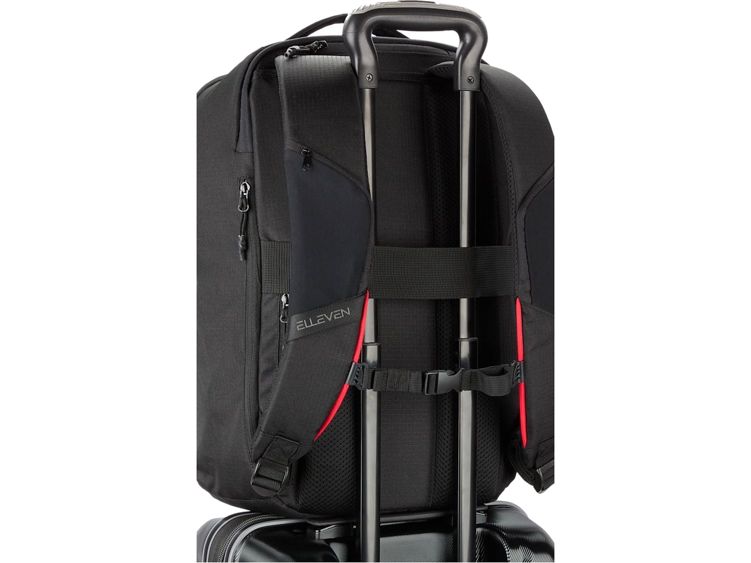 elleven™ Luminous 15’’ Recycled Laptop Backpack - Black - Laptop Backpacks