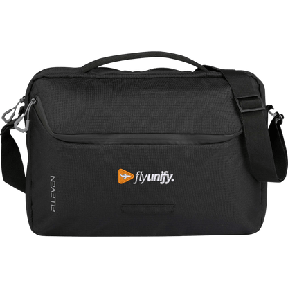 elleven™ Recycled Messenger Briefcase - Briefcases - SwagWear