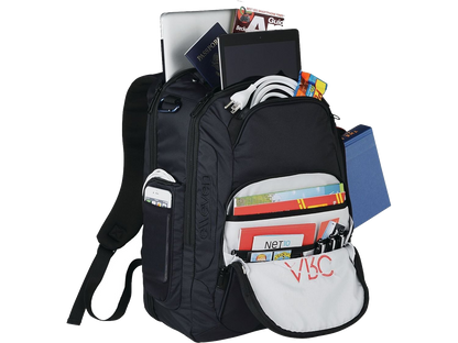 elleven Rutter TSA 17’’ Computer Backpack - Black - Laptop Backpacks