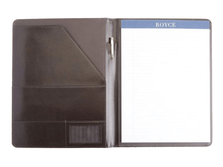 Executive Writing Portfolio - Leather Portfolios - SwagWear