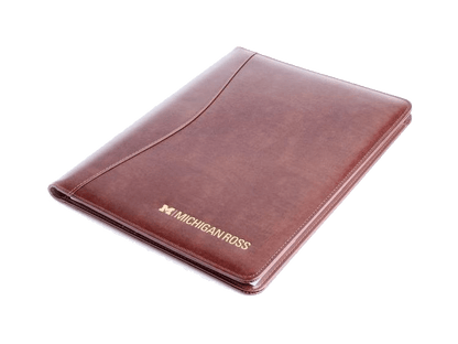 Executive Writing Portfolio - Leather Portfolios - SwagWear