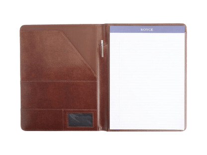 Executive Writing Portfolio - Leather Portfolios - SwagWear