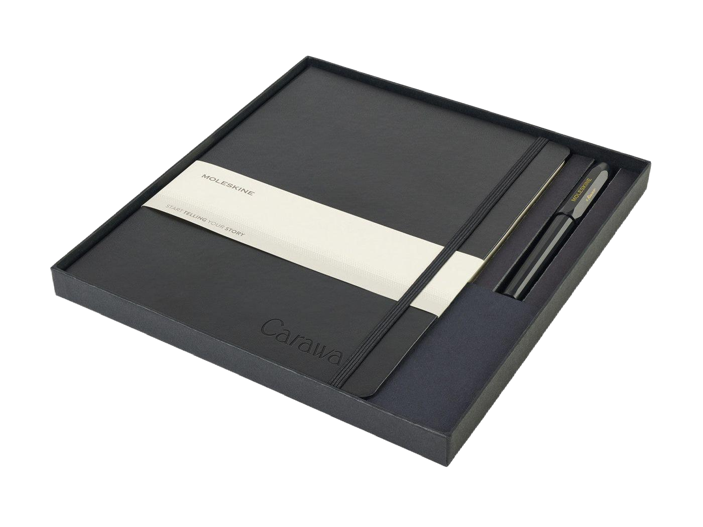 Moleskine® X-Large Notebook and Kaweco Pen Gift Set
