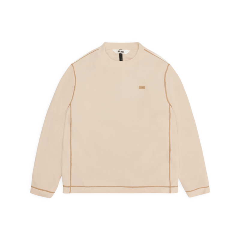 RAINS Addis Fleece Crewneck