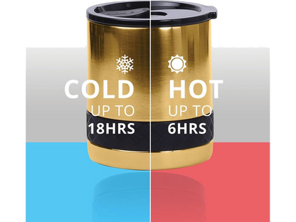 Elemental Recess 10oz Rocks Tumbler - Gold