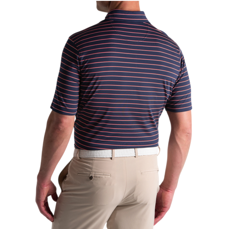 Fairway and Greene Men's Faxon Stripe Polo