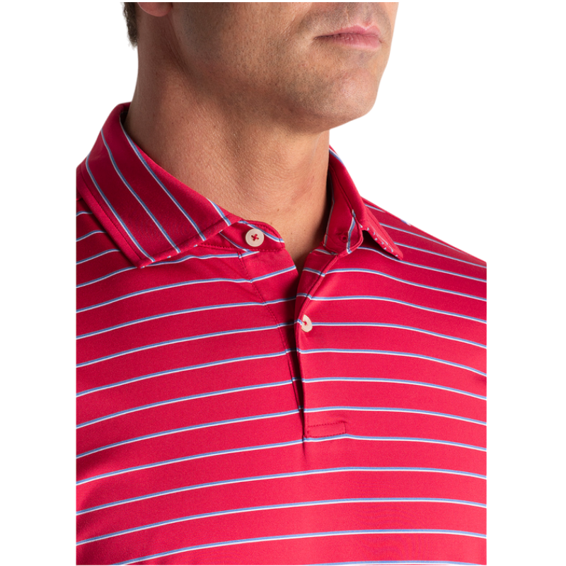 Fairway and Greene Men's Faxon Stripe Polo