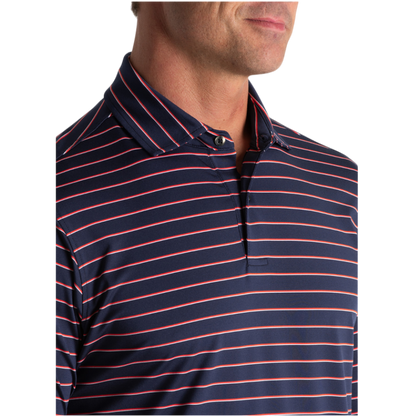Fairway and Greene Men's Faxon Stripe Polo