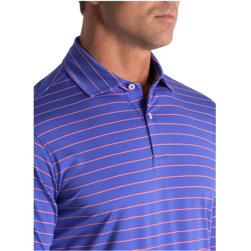 Fairway and Greene Men's Faxon Stripe Polo
