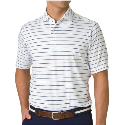 Fairway and Greene Men's Faxon Stripe Polo