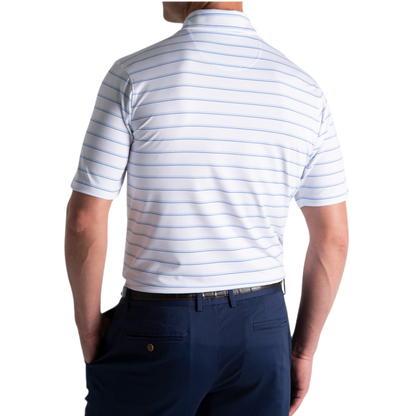 Fairway and Greene Men's St. Tropez Stripe Polo