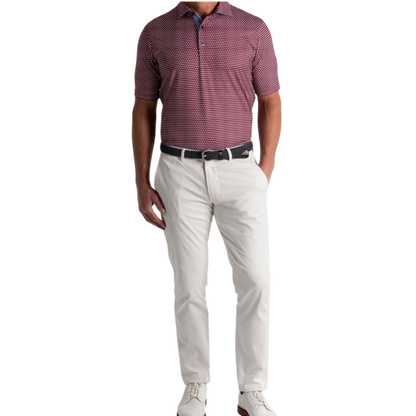 Fairway and Greene Men's Starburst Print Polo