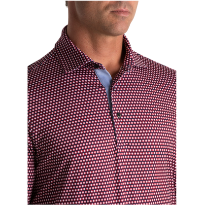 Fairway and Greene Men's Starburst Print Polo