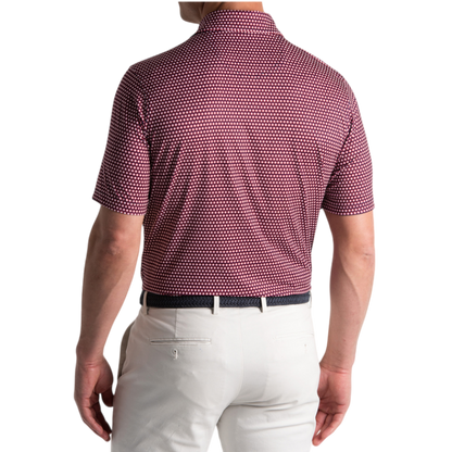 Fairway and Greene Men's Starburst Print Polo