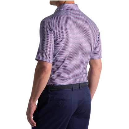 Fairway and Greene Men's Starburst Print Polo