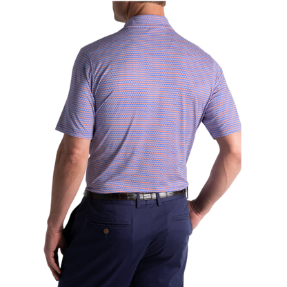 Fairway and Greene Men's Starburst Print Polo