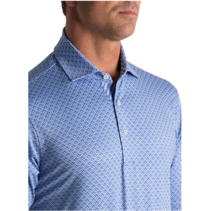 Fairway and Greene Men's Summit Print Polo