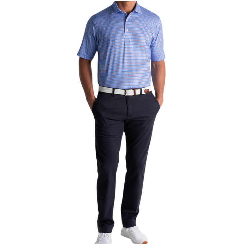 Fairway and Greene Men's Vintage Stripe Polo