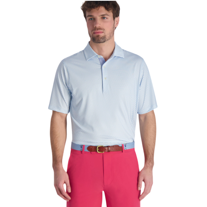 Fairway & Greene Men's Barkley Print Polo
