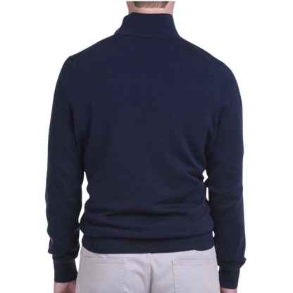 Fairway & Greene Men's Baruffa Quarter-Zip Windsweater